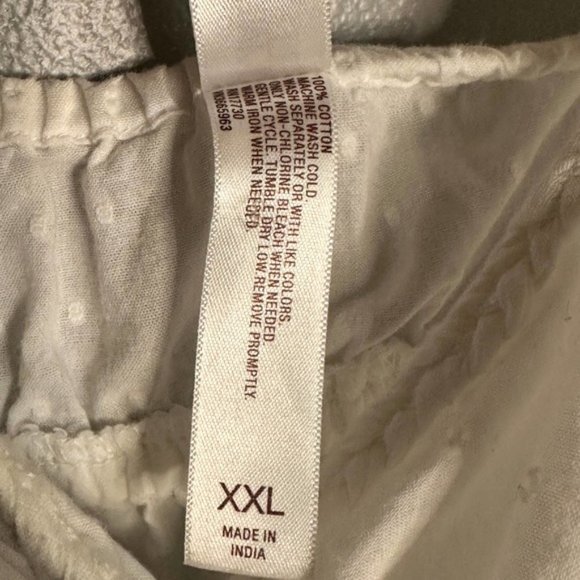 Gilligan & OMalley White Camisole Sleep Top Size XXL - Picture 4 of 7